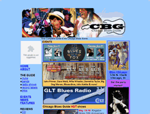 Tablet Screenshot of chicagobluesguide.com